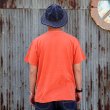 画像6: ダブルワークス 半袖Tee DUBBLE WORKS  S/STee "PAYNESVILLE"［PD ORANGE］ (6)