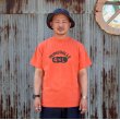 画像1: ダブルワークス 半袖Tee DUBBLE WORKS  S/STee "PAYNESVILLE"［PD ORANGE］ (1)
