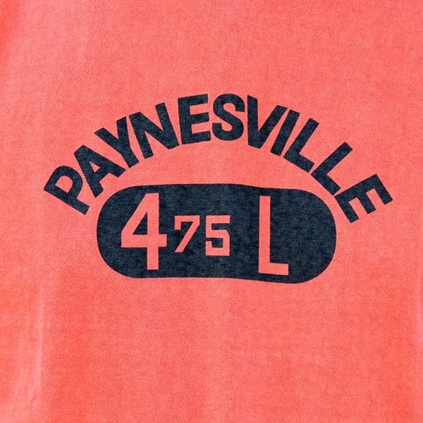 画像2: ダブルワークス 半袖Tee DUBBLE WORKS  S/STee "PAYNESVILLE"［PD ORANGE］ (2)