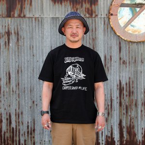 画像: ウエストライド　WESTRIDE 半袖TEE　PT.TEE.25-10[BLACK] 