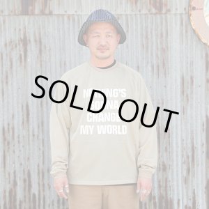 画像: CMF コムフィ "  QUICK DRY MESH TEE L/S" [ BEIGE]