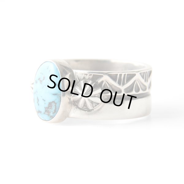 画像2: NAVAJO  RING インディアンジュエリー　ナバホリング　[SILVER]　HENRY MARIANO (2)