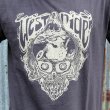 画像2: ウエストライド　WESTRIDE 半袖TEE　V25-03:SKULL MIND[CHCL]  (2)