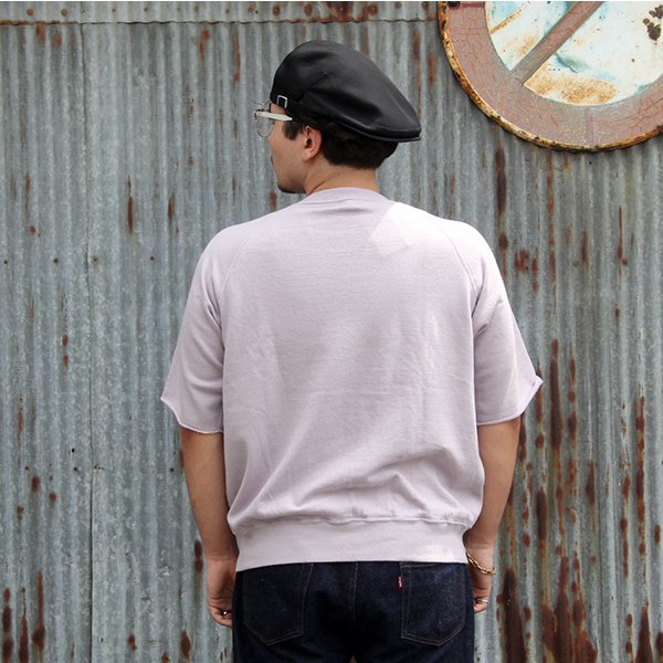 画像5: ダブルワークス　DUBBLE WORKS" CUT OFF SLEEVES SWEAT" [LAVENDERS]  (5)