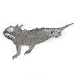 画像1: NAVAJO インディアンジュエリー　ピン　”CHAMELEON”[SILVER]ROBBY MANUELITO (1)