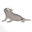 画像2: NAVAJO インディアンジュエリー　ピン　”CHAMELEON”[SILVER]ROBBY MANUELITO (2)