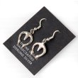 画像1: NAVAJO インディアンジュエリー　ピアス　”NAJA”[SILVER] (1)