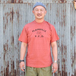 画像: ウエアハウス 半袖TEE Lot 4601  "PLAINVILLE "[SALMON] 