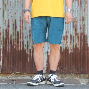 画像: クッシュマン　CUSHMAN　"SUMMER CORDUROY SHORTS"[TURQUOISE] 