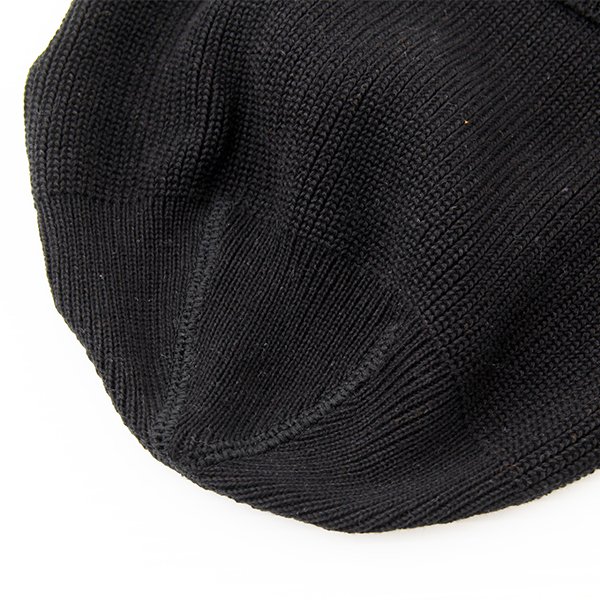 画像3: DAPPERS ダッパーズ　”Classical Type A-4 Cotton Knit Cap ” [BLACK]  LOT1800 (3)
