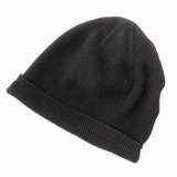 画像: DAPPERS ダッパーズ　”Classical Type A-4 Cotton Knit Cap ” [BLACK]  LOT1800