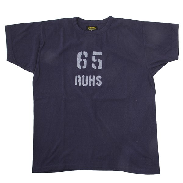 画像1: ダッパーズ　DAPPERS 40’s Style Military Neck Tee Special Sewing Model  "HARTMAN"[NVY] LOT1710 (1)