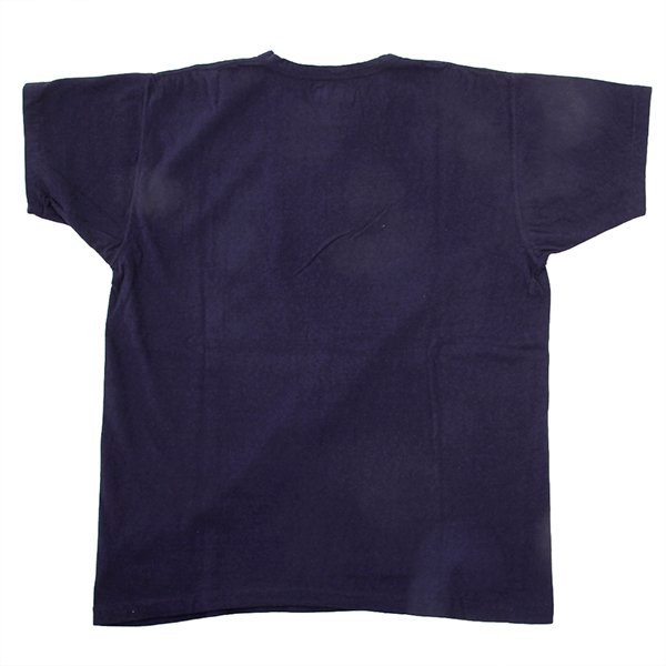 画像6: ダッパーズ　DAPPERS 40’s Style Military Neck Tee Special Sewing Model  "HARTMAN"[NVY] LOT1710 (6)