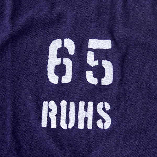 画像2: ダッパーズ　DAPPERS 40’s Style Military Neck Tee Special Sewing Model  "HARTMAN"[NVY] LOT1710 (2)