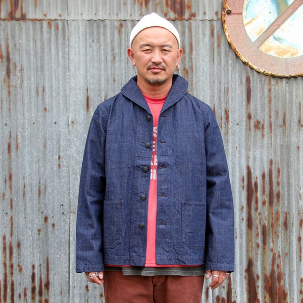 画像1: ジェラード   JELADO U.S.Navy Dungaree Jumper　[INDIGO] 【CT12316】 (1)