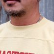 画像3: DAPPERS　ダッパーズ　 "Drop Shoulder Football L/S Tee With Elbow Patch Special Sewing Model" [ LIGHT YELLOW]LOT1759 (3)