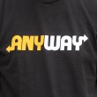 画像2: SLOPPY SUPPLY　スラッピーサプライ　 "L/S TEE 　ANYWAY" [BLACK]  (2)