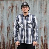 画像: ジェラード　JELADO UNION WORKER SHIRT REGULER LENGTH[PRUNE] JP12108