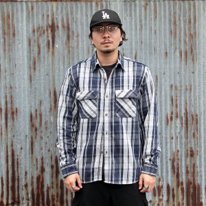 画像: ジェラード　JELADO UNION WORKER SHIRT REGULER LENGTH[PRUNE] JP12108