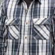 画像3: ジェラード　JELADO UNION WORKER SHIRT REGULER LENGTH[PRUNE] JP12108 (3)