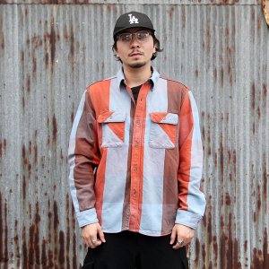 画像: ジェラード　JELADO UNION WORKER SHIRT REGULER LENGTH[APPLECOT] JP12109