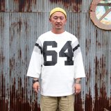 画像: JACKSON MATISSE　ジャクソンマティス　 "64 FOOTBALL TEE" [ OFF]