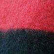 画像5: WESTRIDE 　ウエストライド　 "BORDER MOHAIR SWEATER" [BLK/RED] (5)