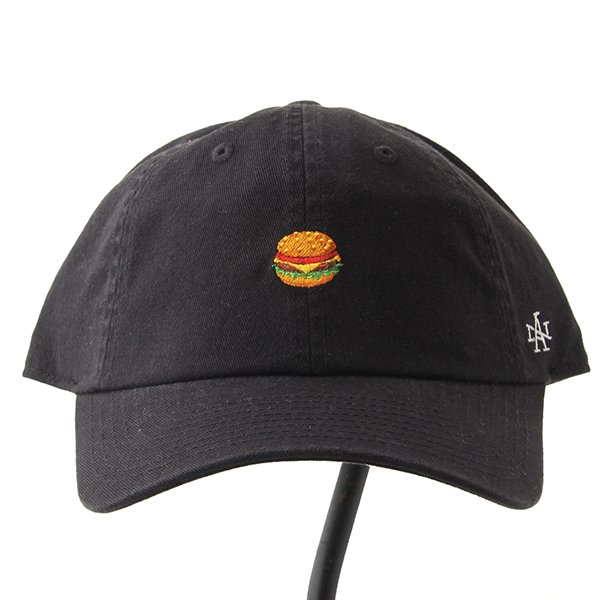 画像2: アメリカンニードル　AMERICAN NEEDLE　CAP "CHEESE BURGER” [BLK] (2)