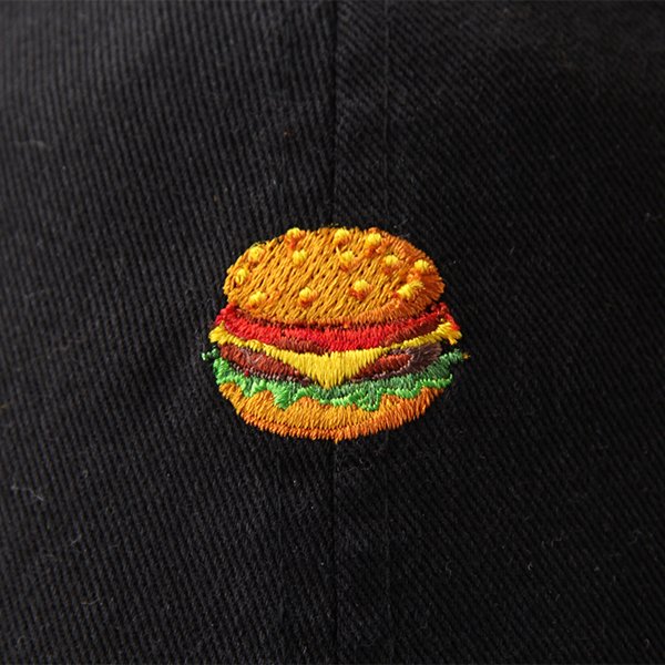 画像3: アメリカンニードル　AMERICAN NEEDLE　CAP "CHEESE BURGER” [BLK] (3)