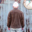 画像6: ジャクソンマティス　JACKSONMATISSE　SUEDE LEATHER TRUCKER JACKET [BROWN] (6)