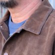 画像2: ジャクソンマティス　JACKSONMATISSE　SUEDE LEATHER TRUCKER JACKET [BROWN] (2)