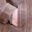 画像5: ジャクソンマティス　JACKSONMATISSE　SUEDE LEATHER TRUCKER JACKET [BROWN] (5)