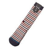 画像: STANCE スタンス 　ソックス　" CHICLETS WAFFLE KNIT  CREW" [NAVY] 