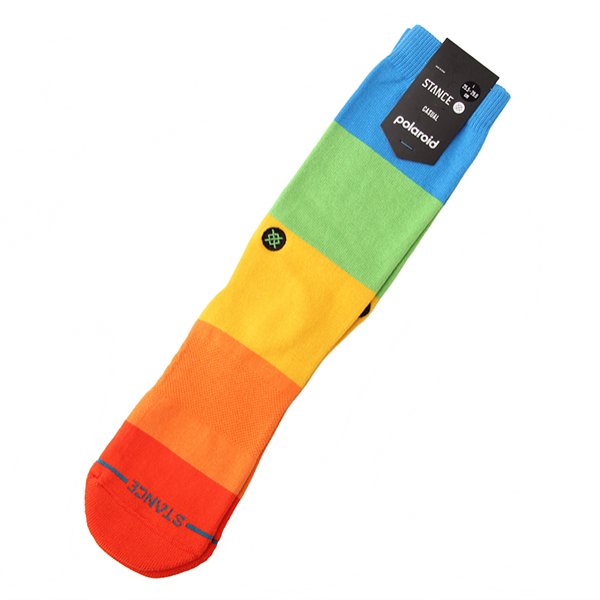 画像1: STANCE スタンス 　ソックス　" SNAPSHOT CREW" [MULTI]  (1)