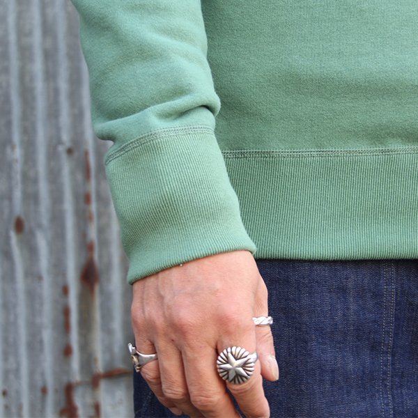 画像3: ONEPIECEOFROCK 　ワンピースオブロック ”FRONT V GAZETTE SWEAT  JIMMY"[EMERALD] (3)