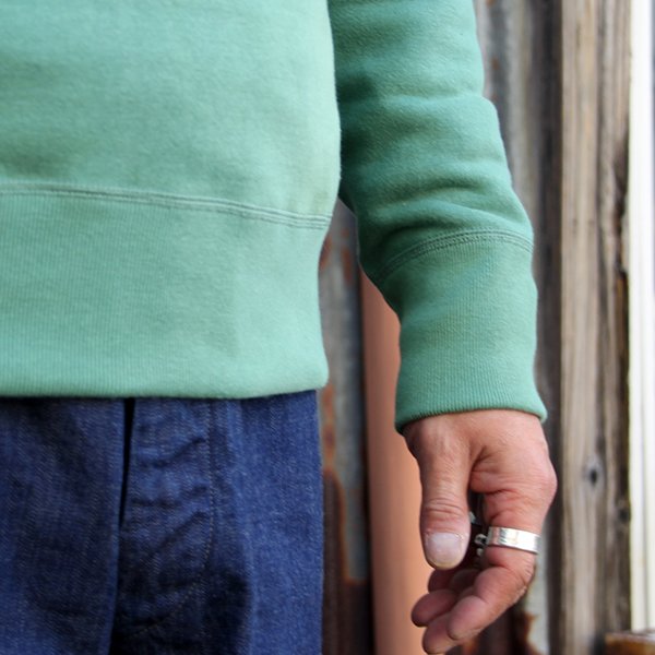 画像4: ONEPIECEOFROCK 　ワンピースオブロック ”FRONT V GAZETTE SWEAT  JIMMY"[EMERALD] (4)