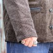 画像4: ウエストライド　WESTRIDE　” COTTON WARD JACKET”　[BRN]  (4)