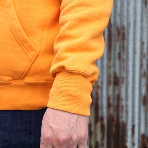 画像3: DUBBLE WORKS ダブルワークス”LOOP WHEEL AFTER HOOD SWEAT　SHIRT"[F.ORANGE]LOT86018 (3)