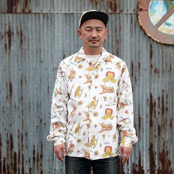 WESTRIDE ウエストライドSOUVENIR WIND SHIRTS L-