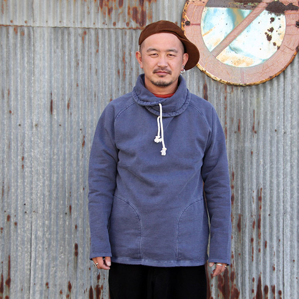 GOOD ON グッドオン” ROLL NECK SWEAT” [P-NAVY] - 【FORTYNINERS